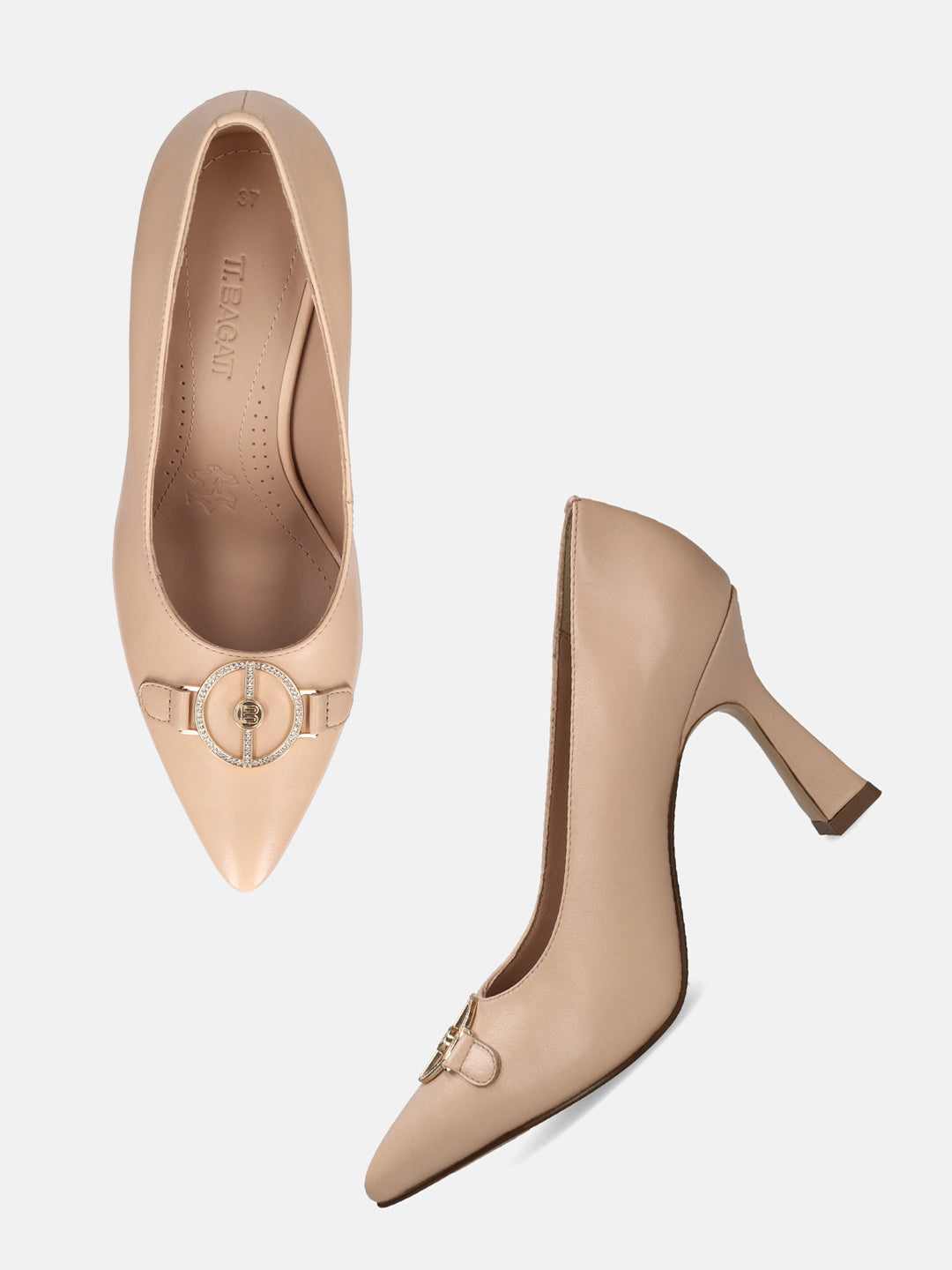 TT.BAGATT Barletta rose Premium Leather Pumps
