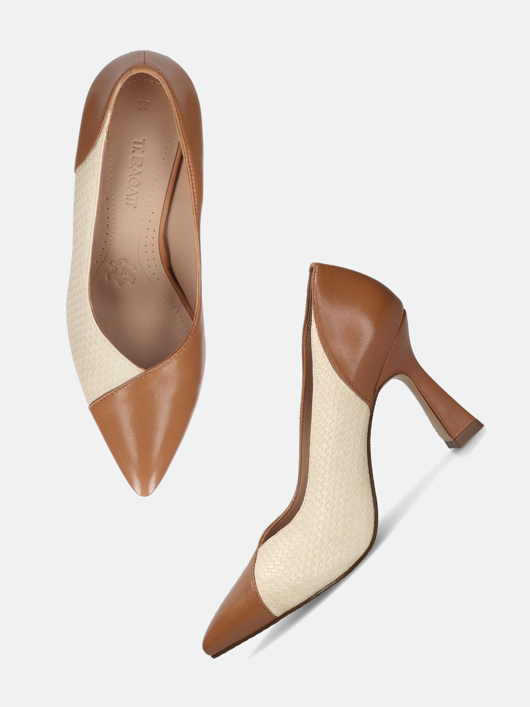 TT.BAGATT Barletta cognac Premium Leather Pumps