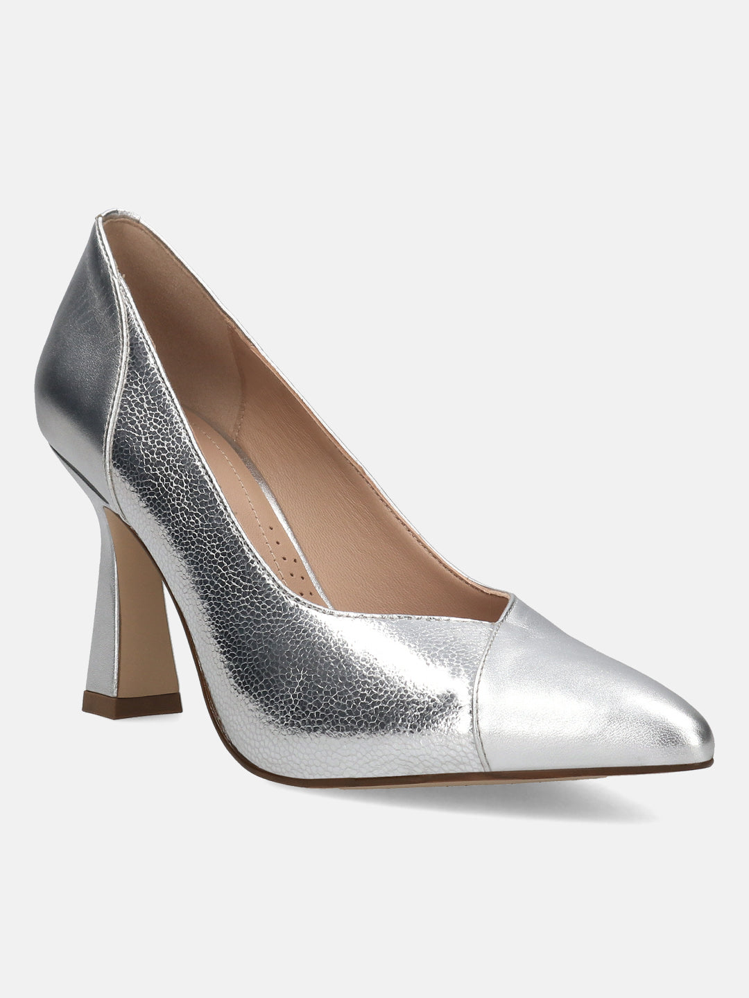 TT.BAGATT Barletta silver Premium Leather Pumps