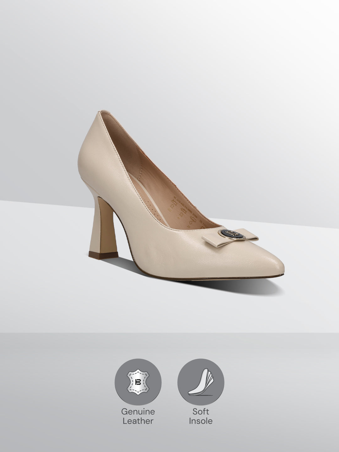 TT.BAGATT Barletta Offwhite Premium Leather Pumps