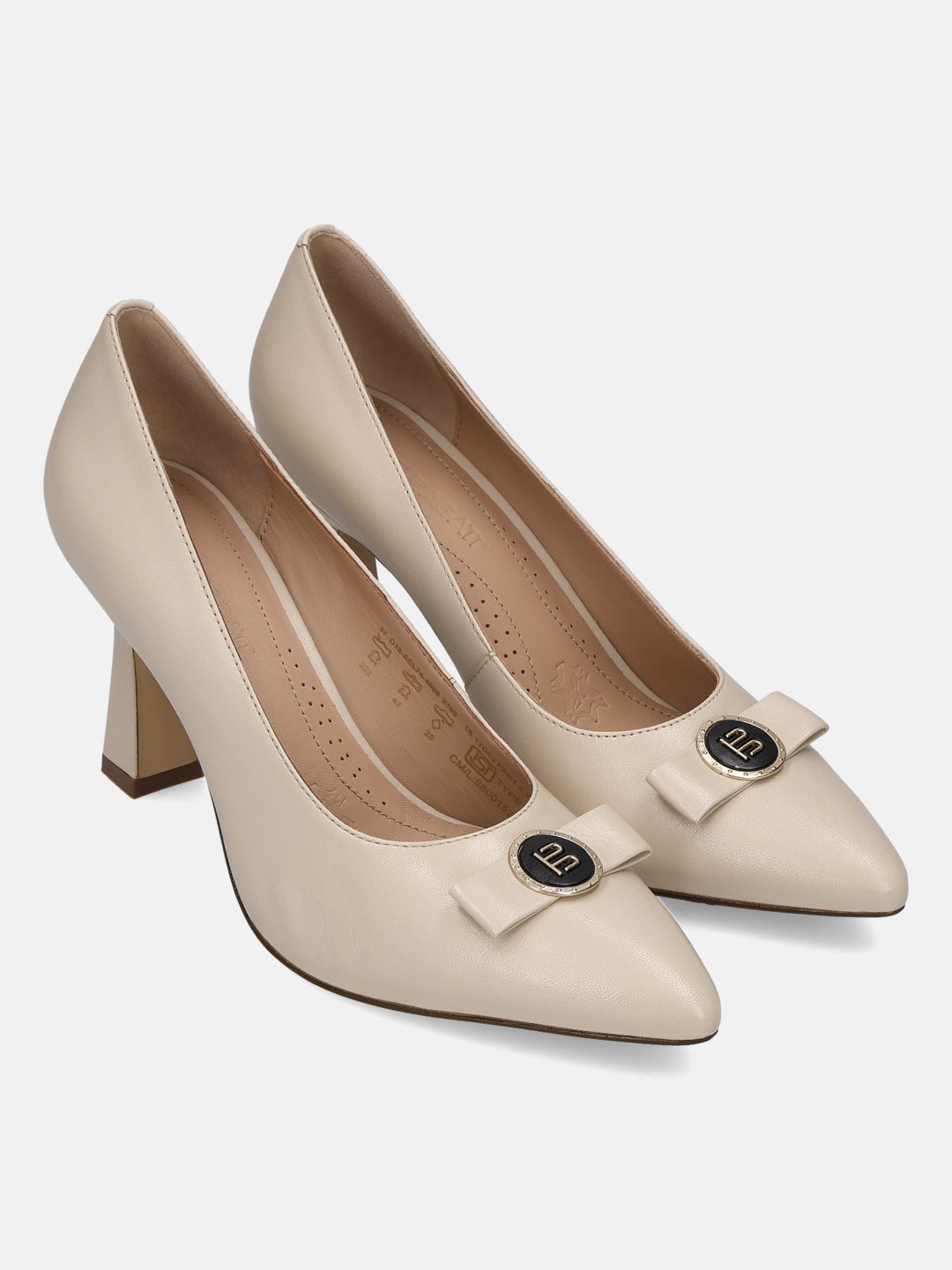 TT.BAGATT Barletta Offwhite Premium Leather Pumps