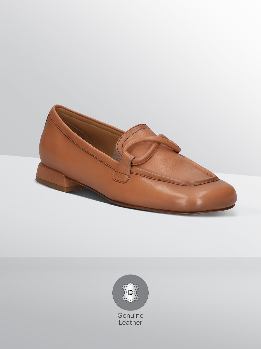 TT.BAGATT Genova Cognac Premium Leather Loafers Slip-Ons