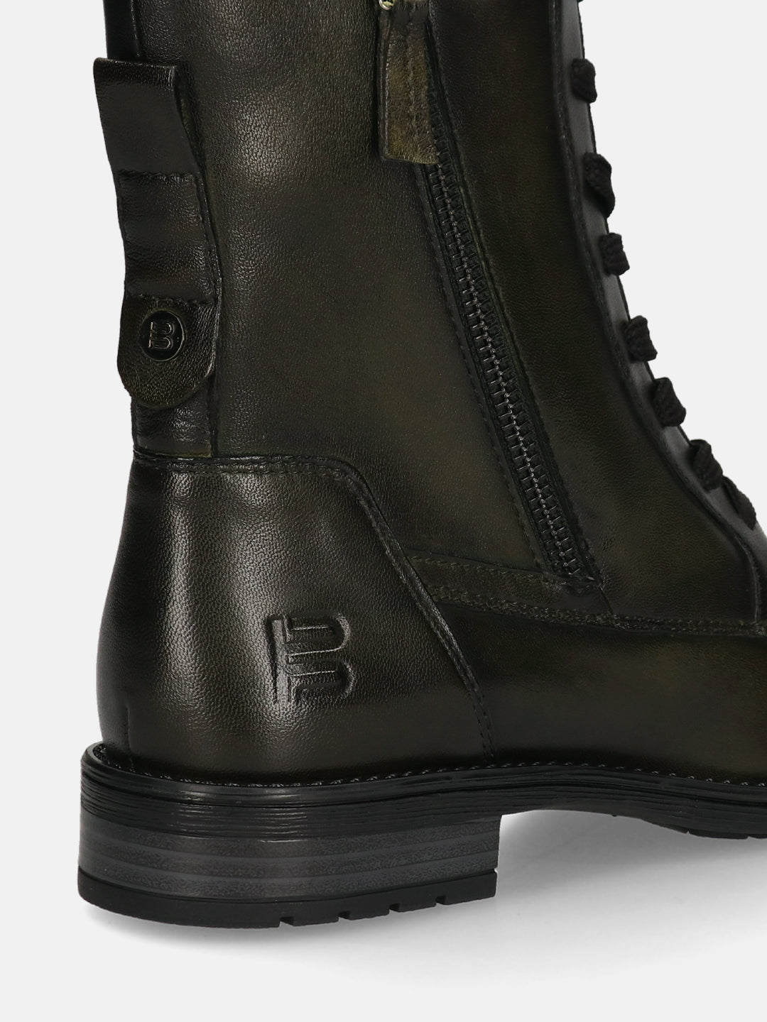TT.BAGATT Ronja I Dark Green Premium Leather Ankle Boots