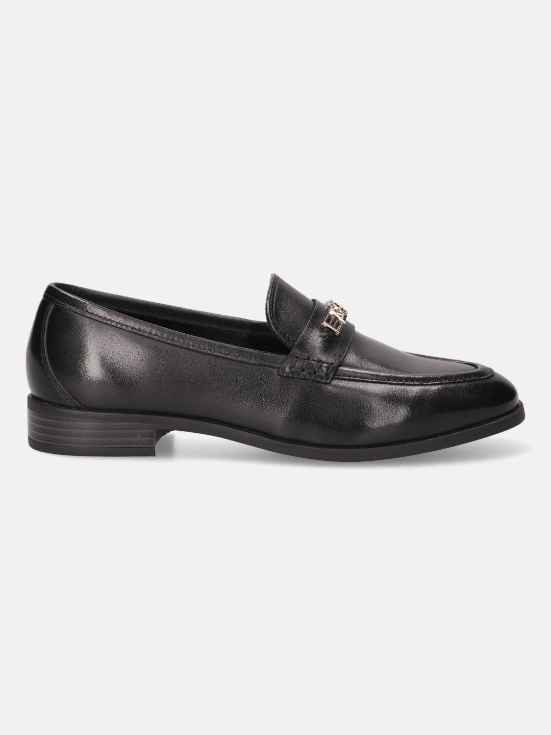 BAGATT Rosalie Black Premium Leather Loafers Slip-Ons