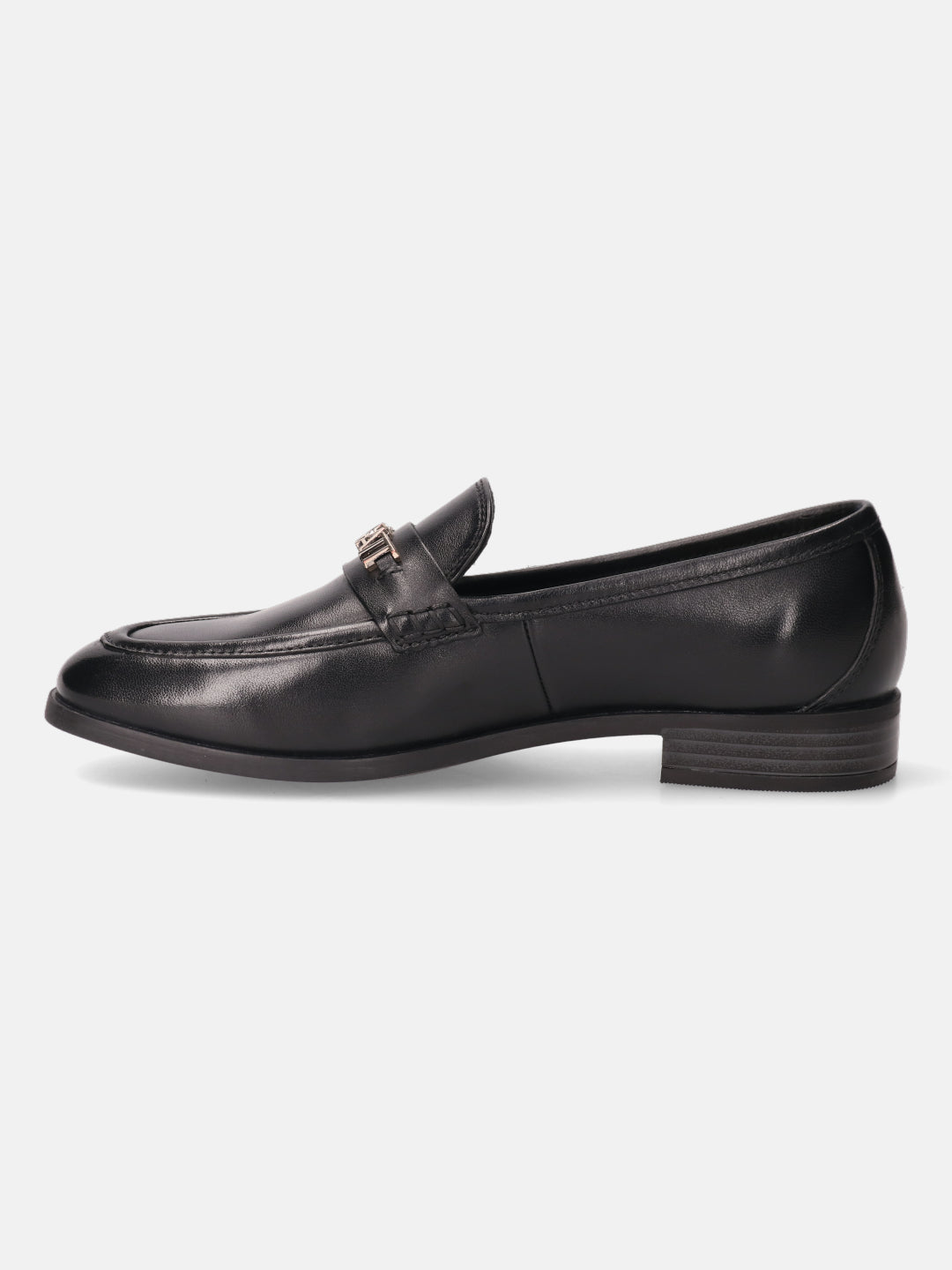 BAGATT Rosalie Black Premium Leather Loafers Slip-Ons