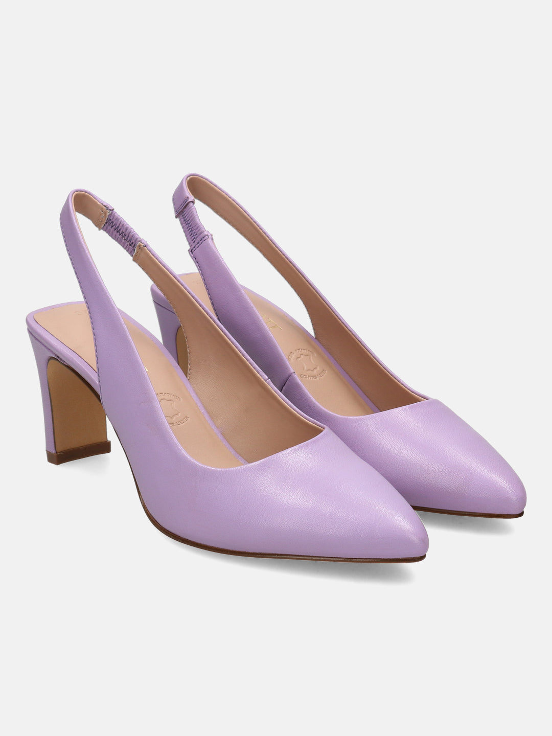 BAGATT Blade Trends Premium Leather Slingback Heels