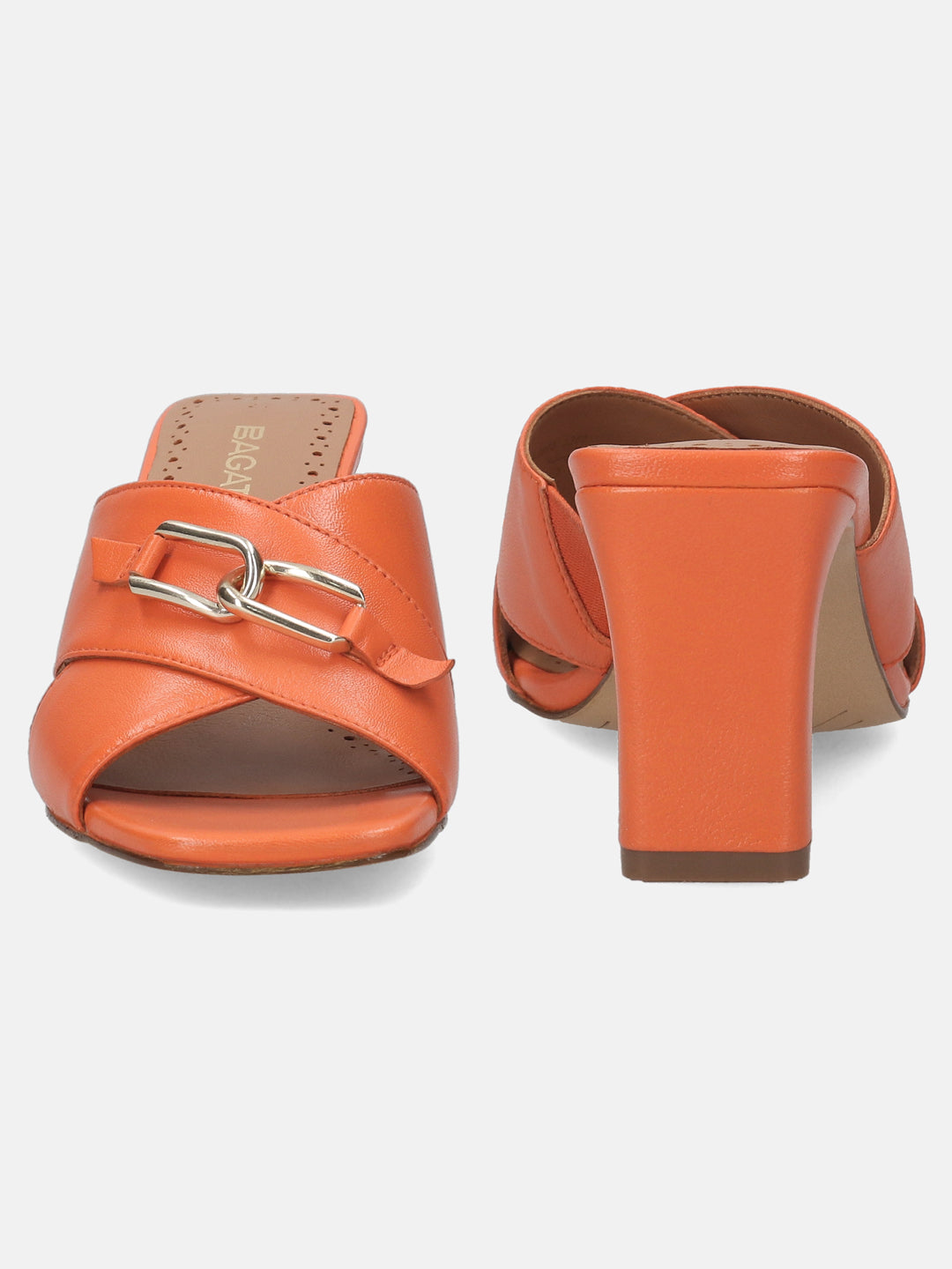 BAGATT Orange Heels