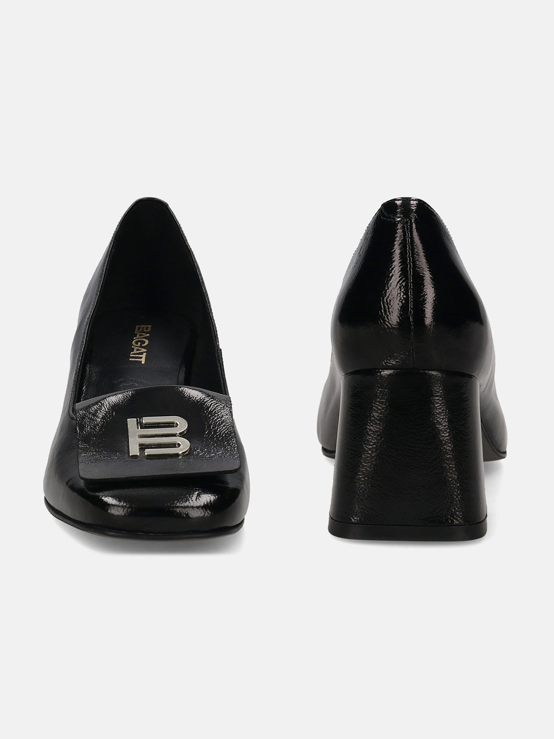 BAGATT Sindy Black Premium Leather Pumps