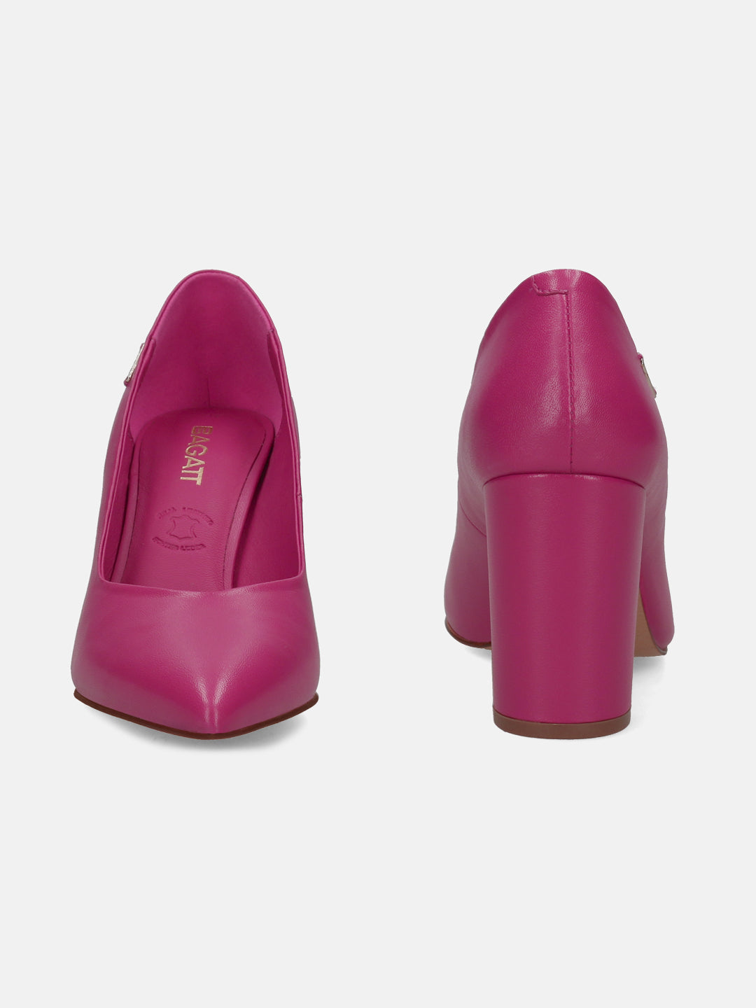 BAGATT Jemila Revo Pink Premium Leather Pumps