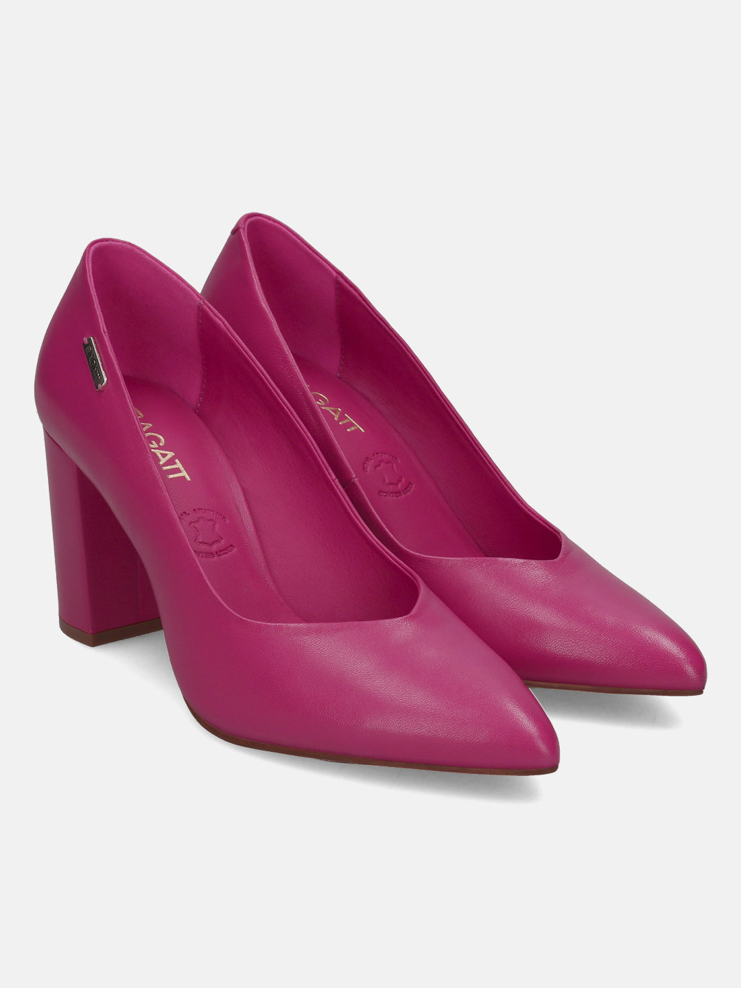 BAGATT Jemila Revo Pink Premium Leather Pumps