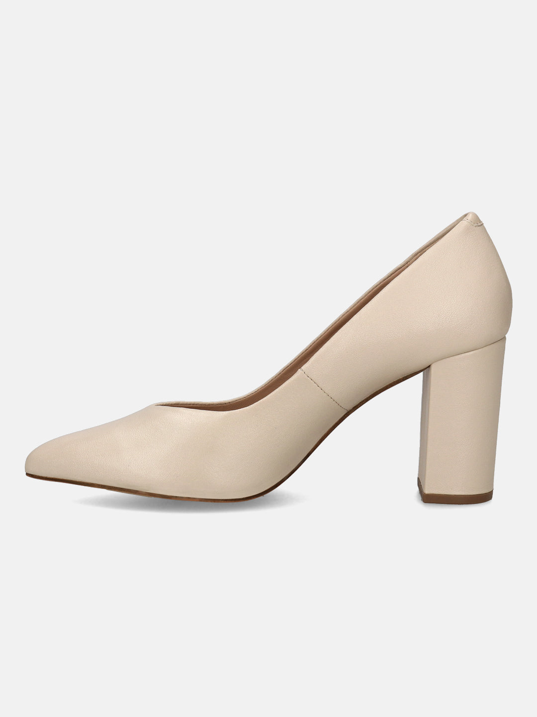 BAGATT Jemila Revo Beige Premium Leather Pumps