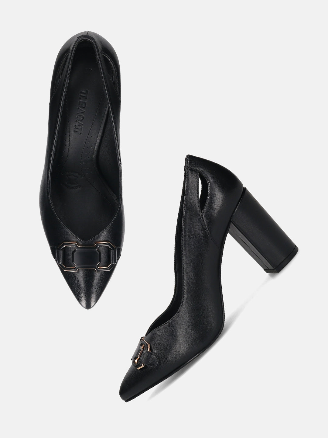 TT.BAGATT Jemila Revo black Premium Leather Pumps