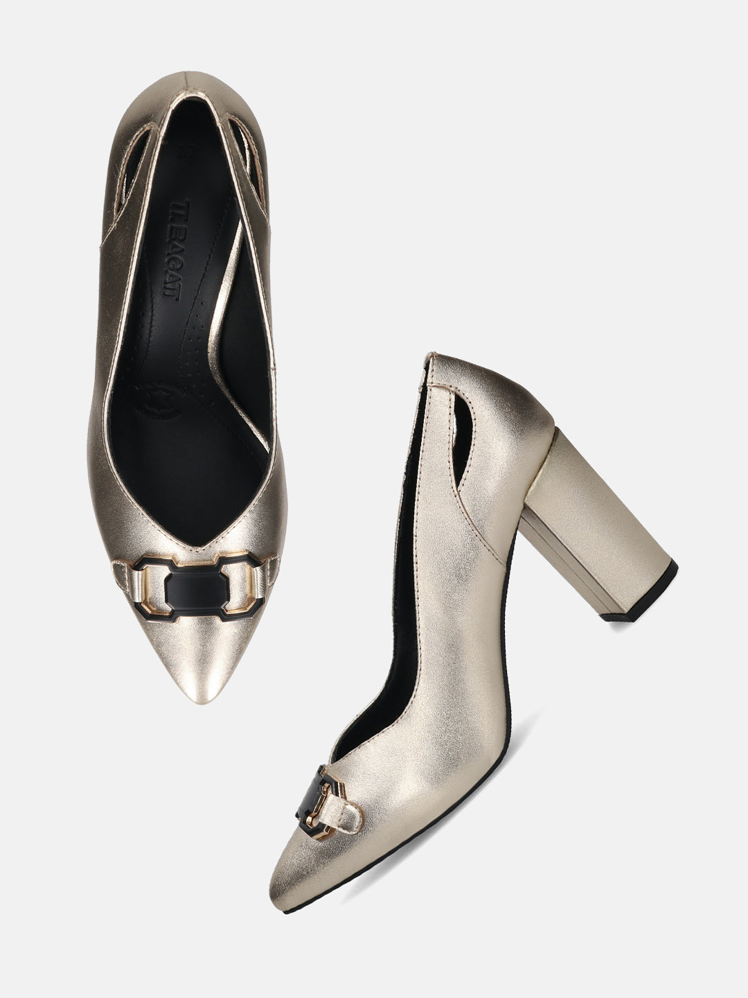 TT.BAGATT Jemila Revo metalics Premium Leather Pumps