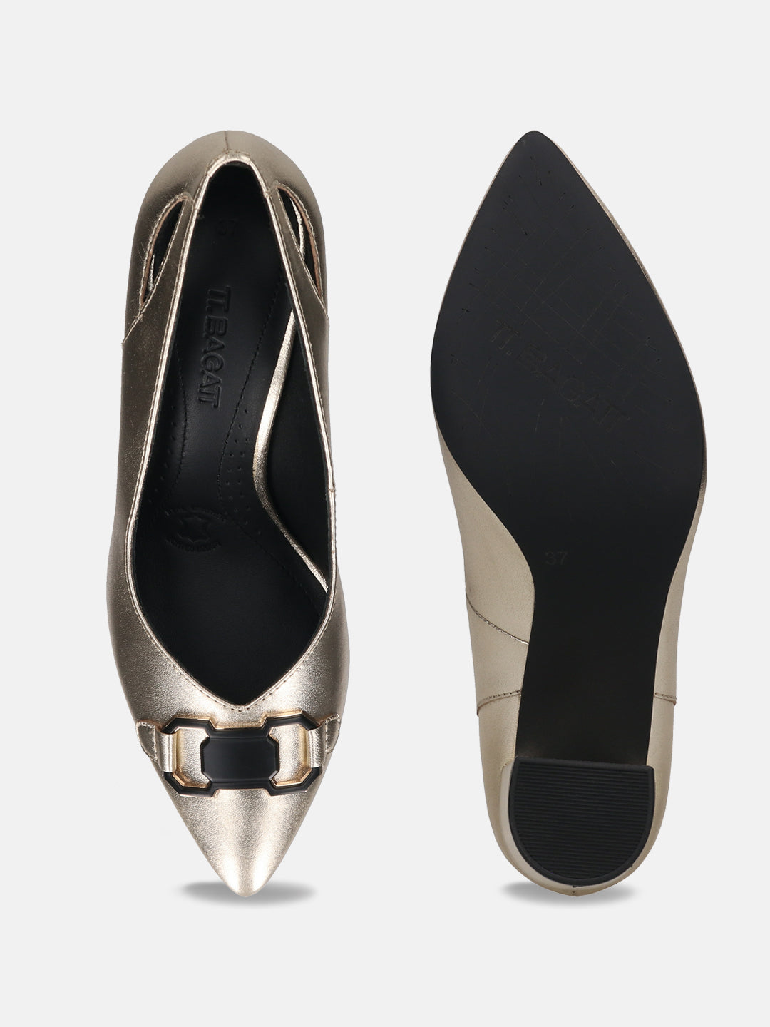TT.BAGATT Jemila Revo metalics Premium Leather Pumps