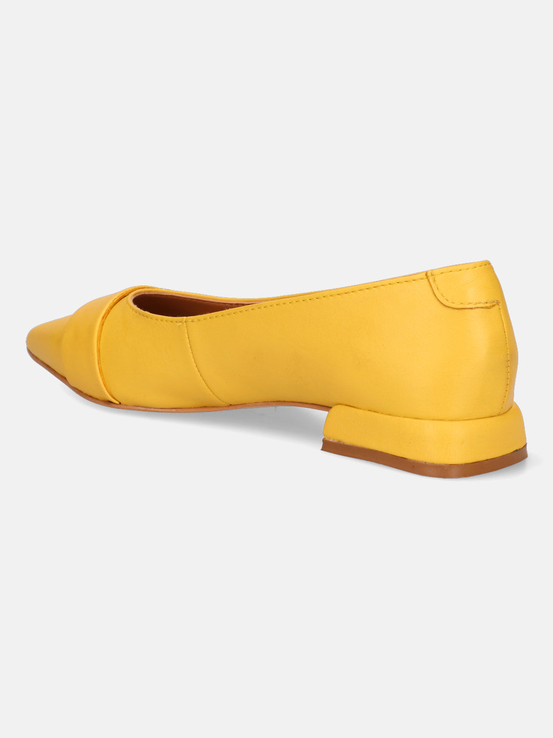 BAGATT  Genevi Yellow Premium Leather Slip-Ons
