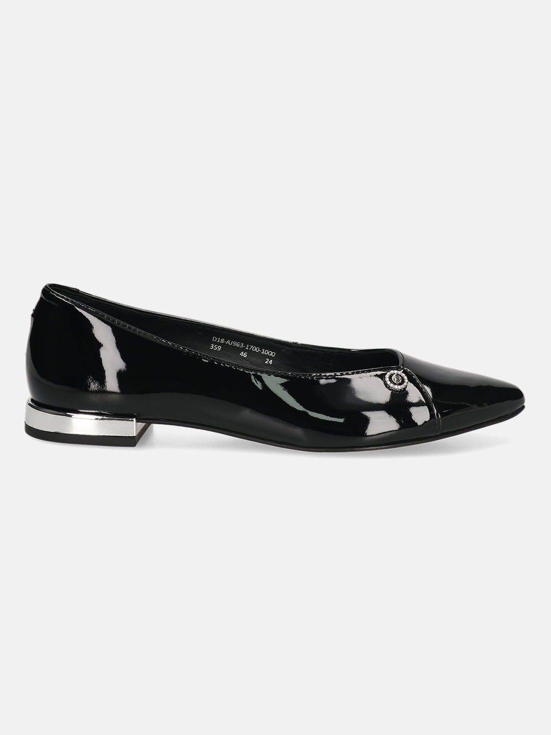 TT.BAGATT Genevi Black Premium Leather Slip-Ons