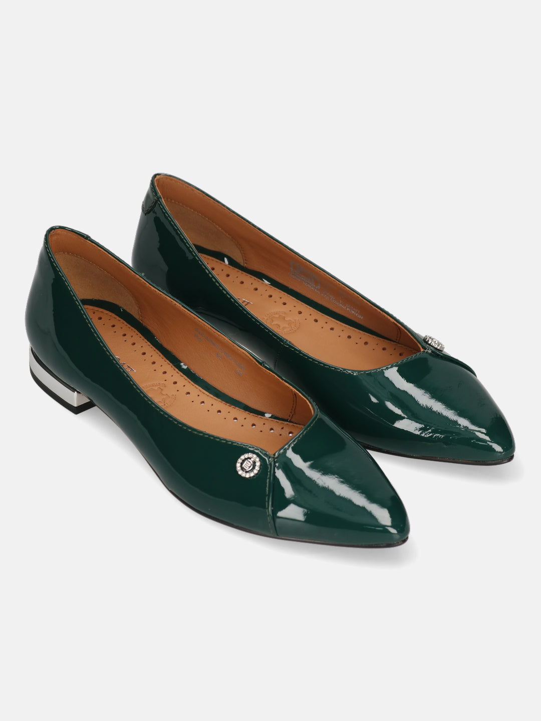 TT.BAGATT Genevi Dark Green Premium Leather Slip-ons