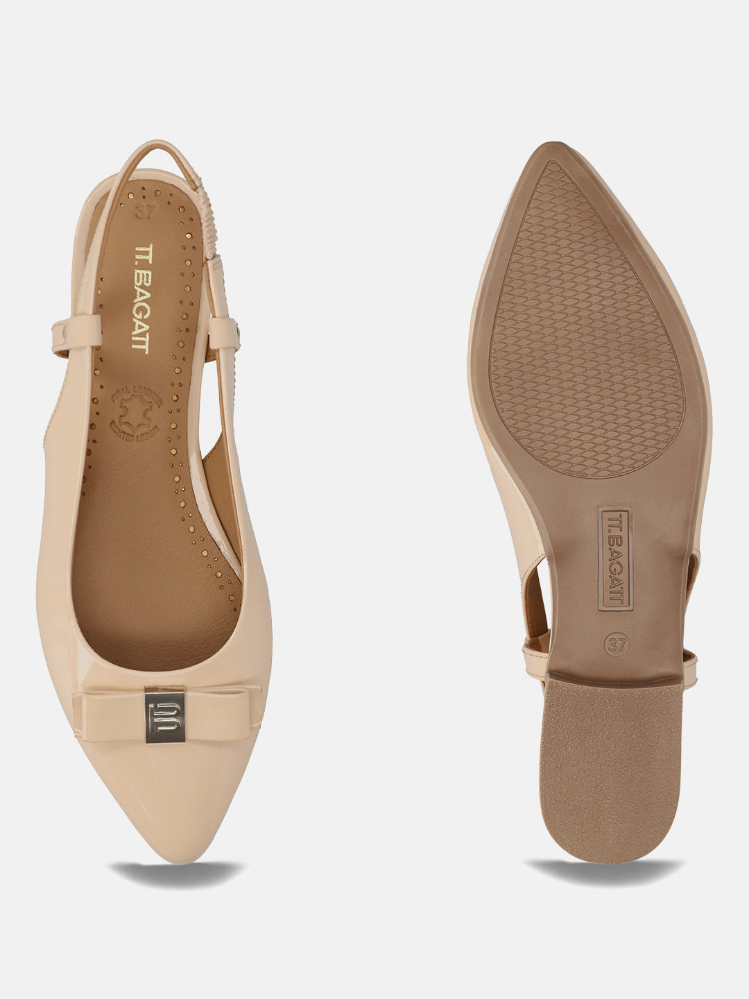 TT.BAGATT Loraine Pink Premium Leather Slingback
