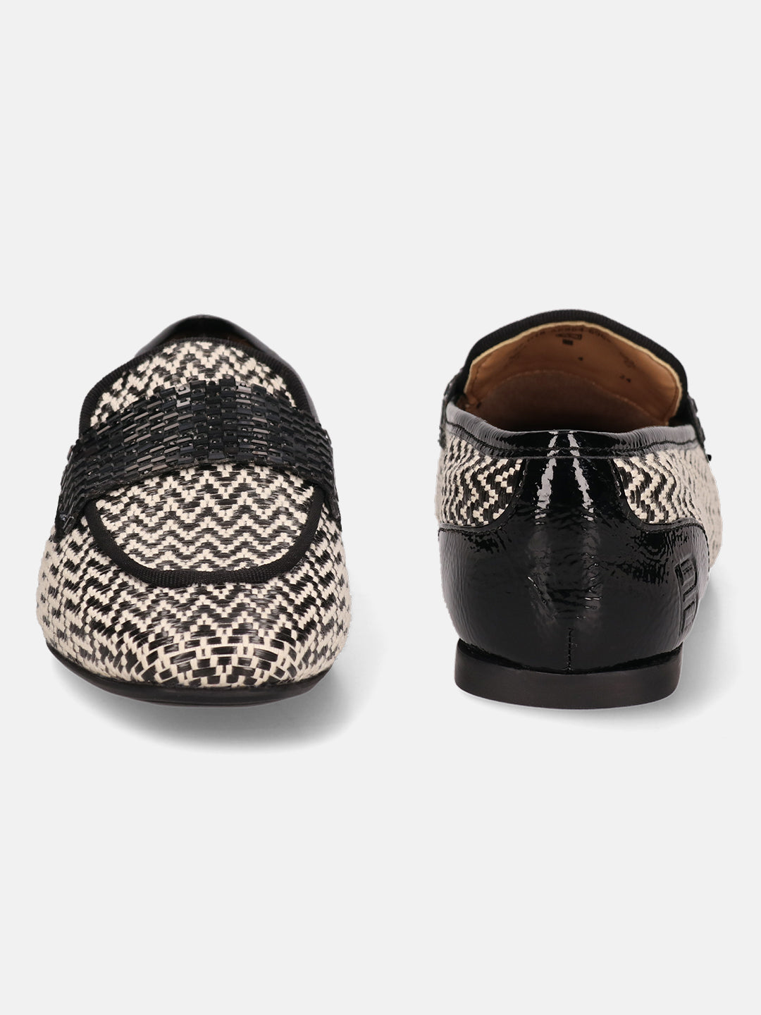 BAGATT Amalia Black Loafers Slip-Ons