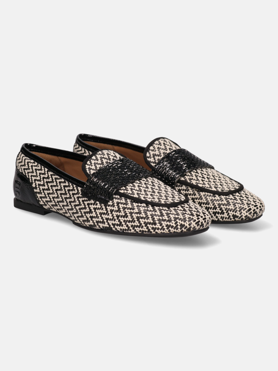 BAGATT Amalia Black Loafers Slip-Ons