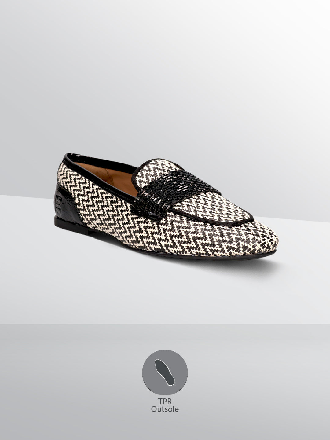 BAGATT Amalia Black Loafers Slip-Ons