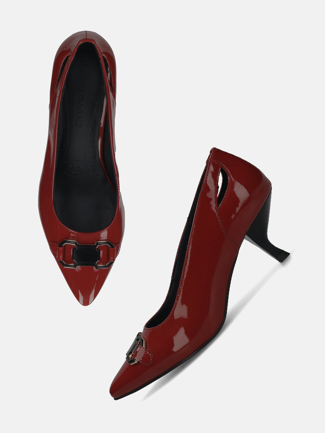 TT.BAGATT Dafina red Premium Leather Pumps
