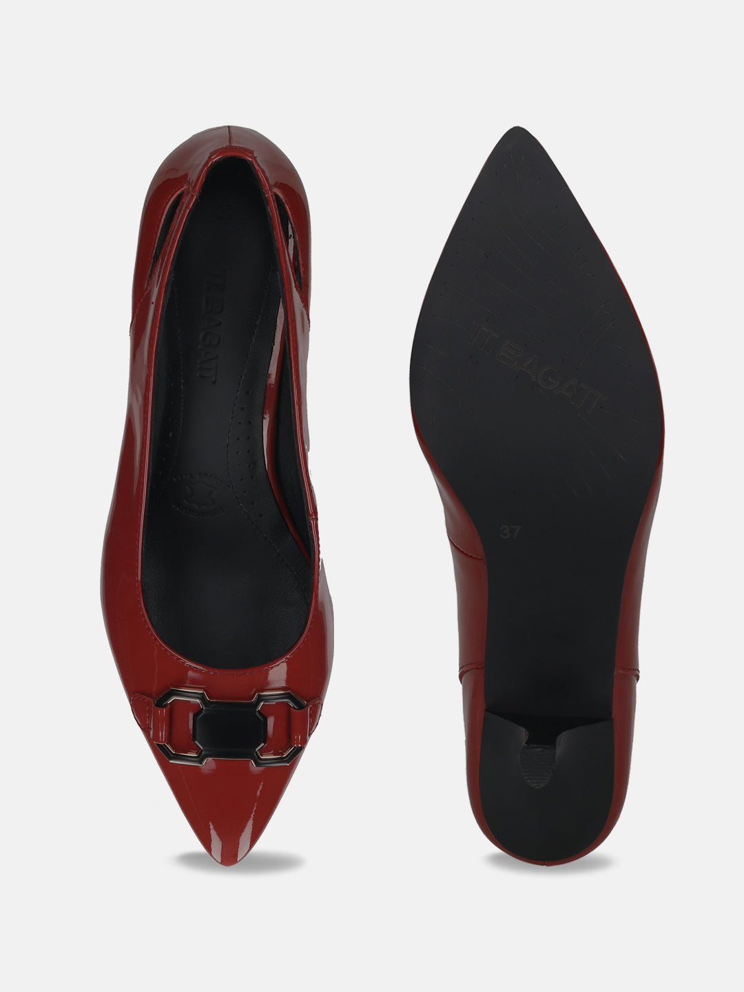 TT.BAGATT Dafina red Premium Leather Pumps