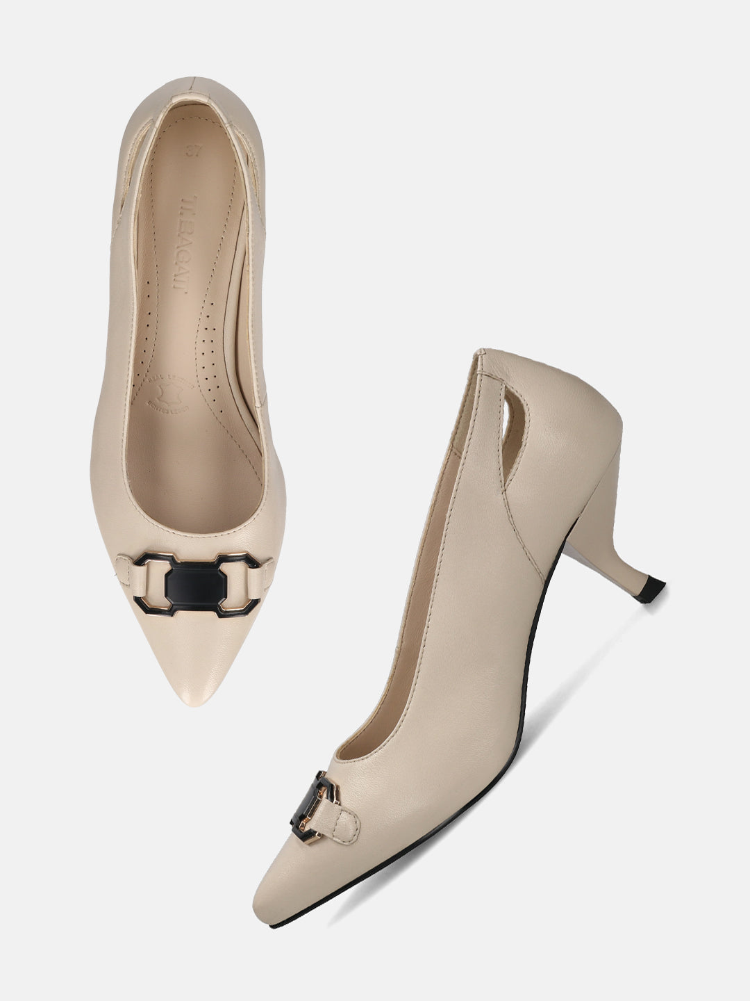 TT.BAGATT Dafina offwhite Premium Leather Pumps