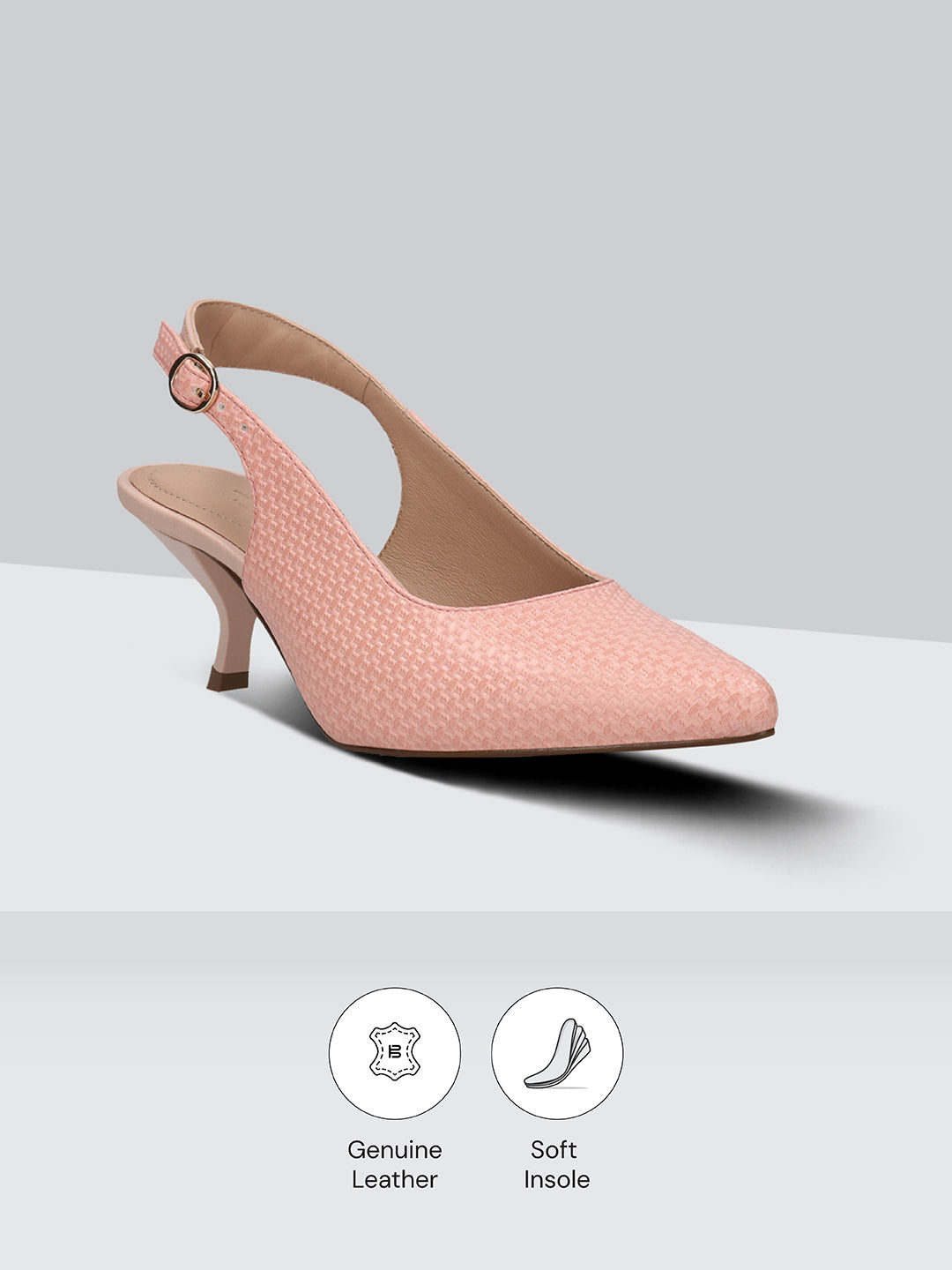 BAGATT Rose Pink Pumps