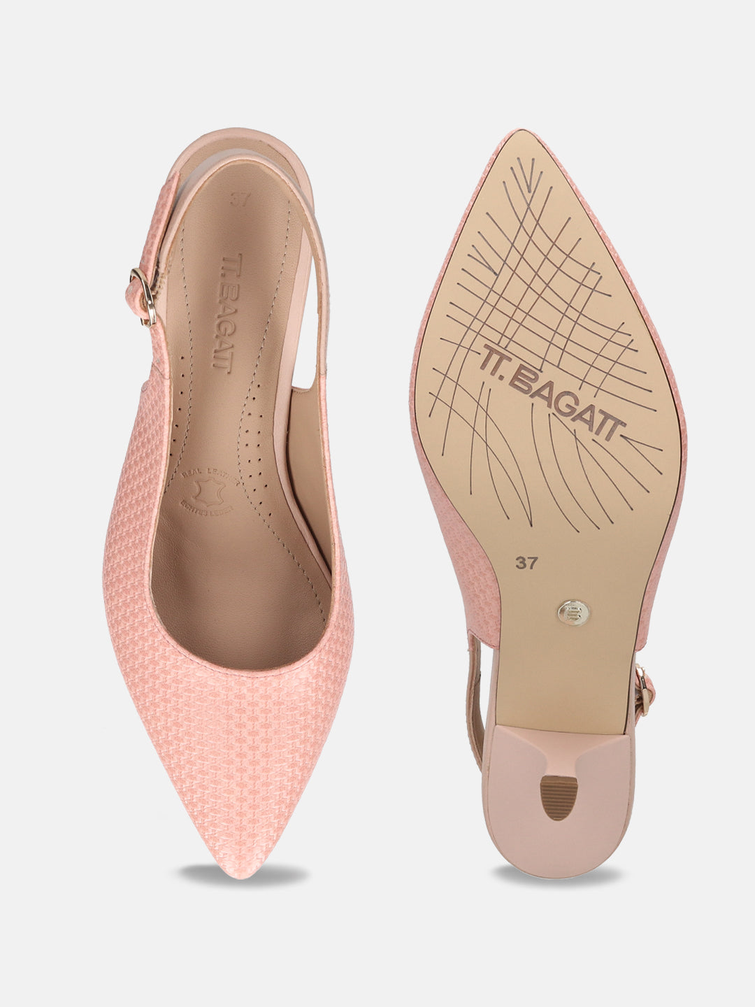 BAGATT Rose Pink Pumps