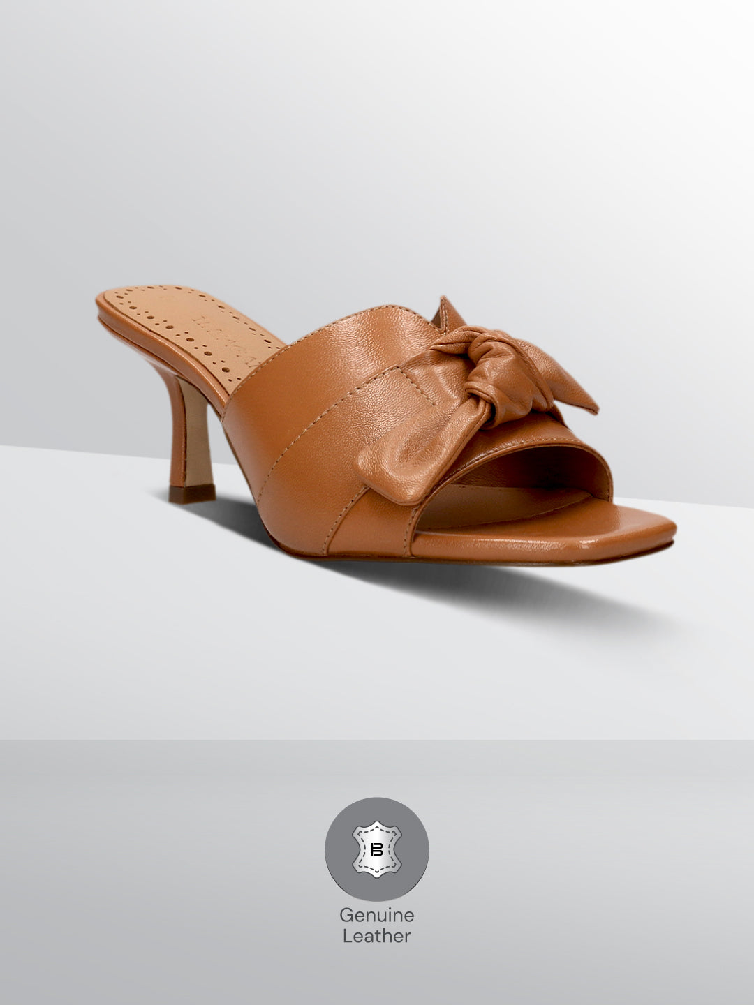 TT.BAGATT Inola Cognac Premium Leather Stilettos Heels