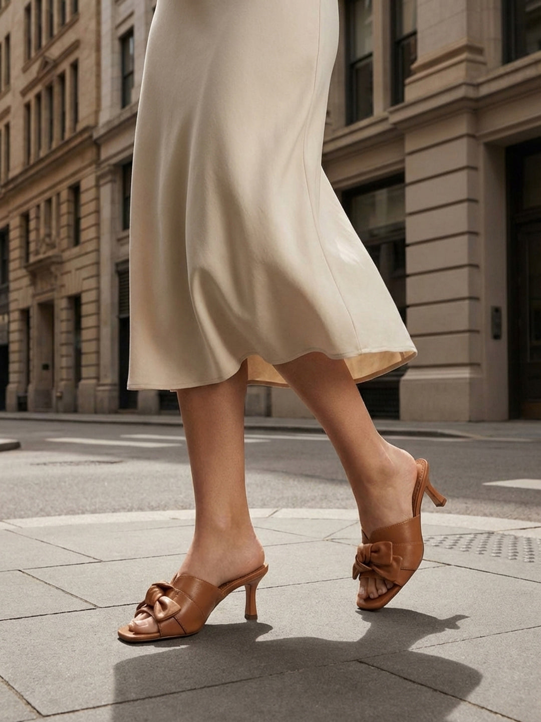 TT.BAGATT Inola Cognac Premium Leather Stilettos Heels