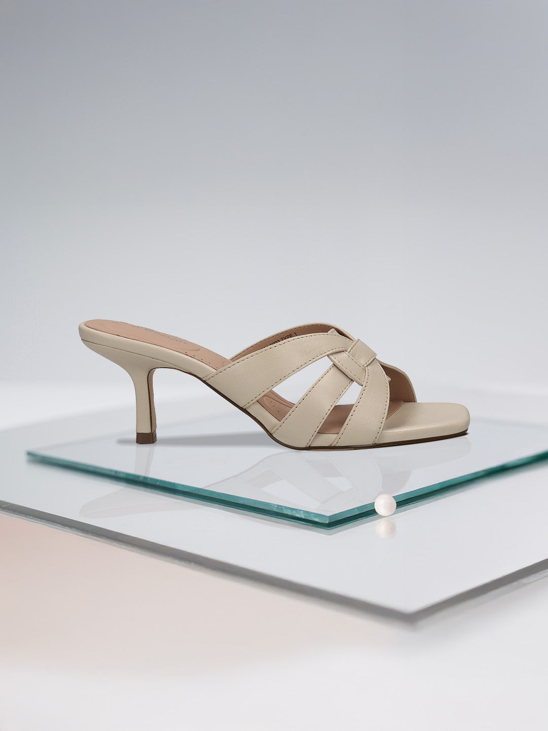 TT.BAGATT Inola offwhite Premium Leather Stilettos Heels