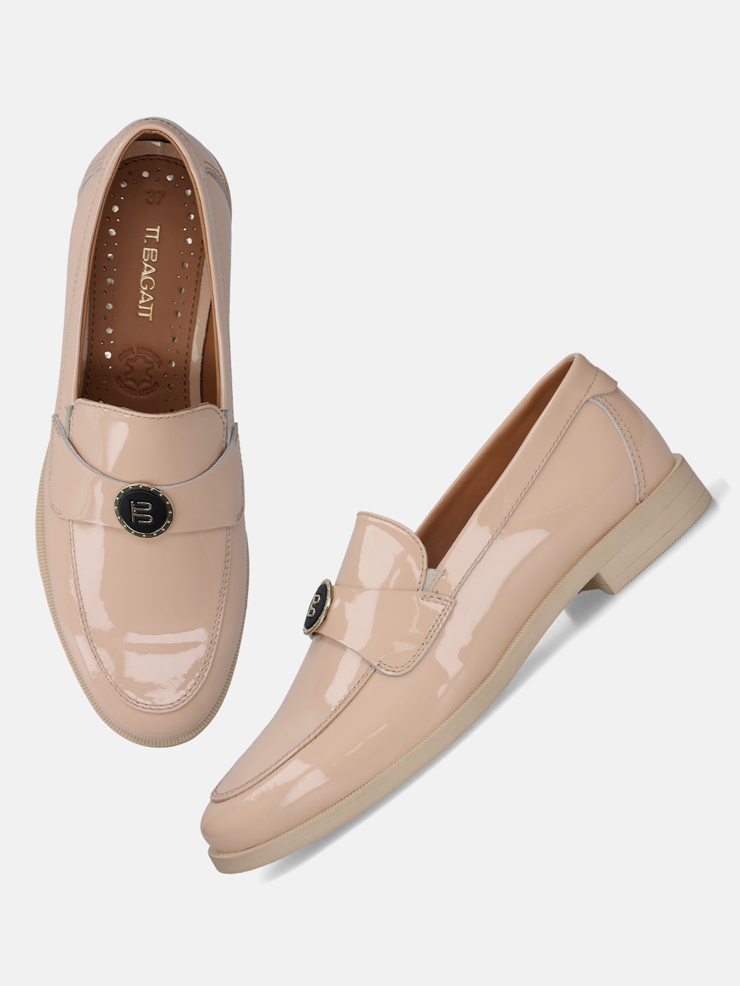 TT.BAGATT Edwina Rose Premium Leather Loafers Slip-Ons