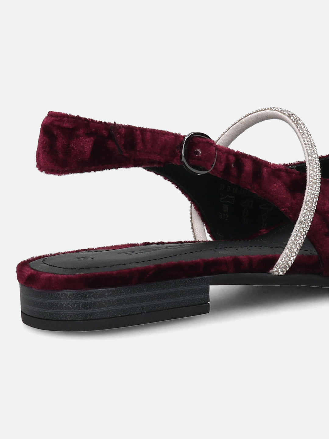 TT.BAGATT Bruna Dark Red Slingback Slip-ons