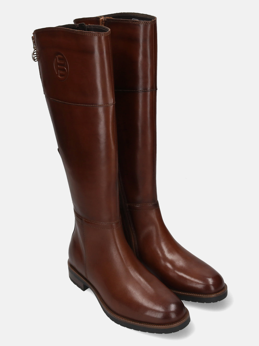 TT.BAGATT Leska Cognac Premium LeatherKnee Boot