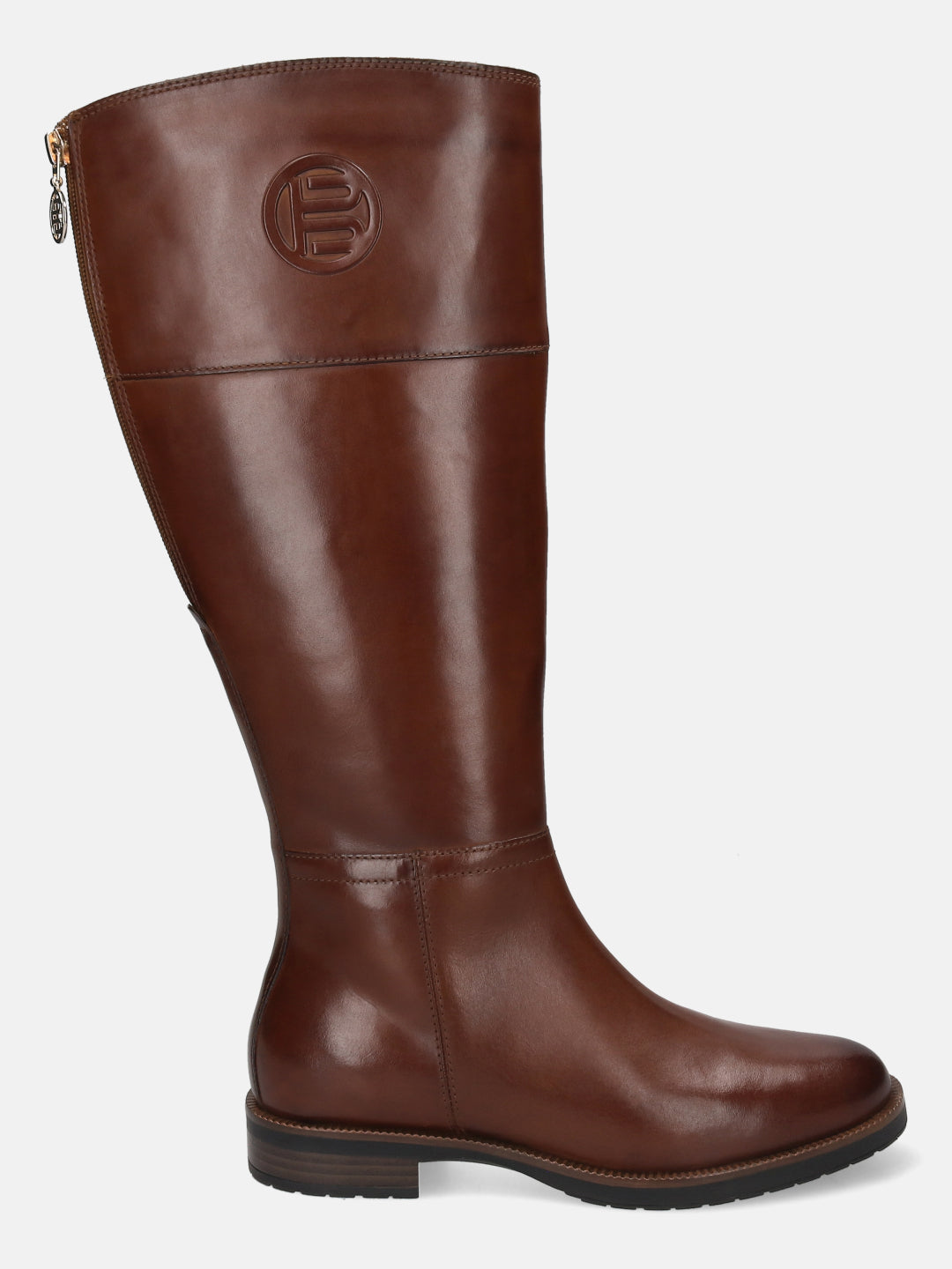 TT.BAGATT Leska Cognac Premium LeatherKnee Boot