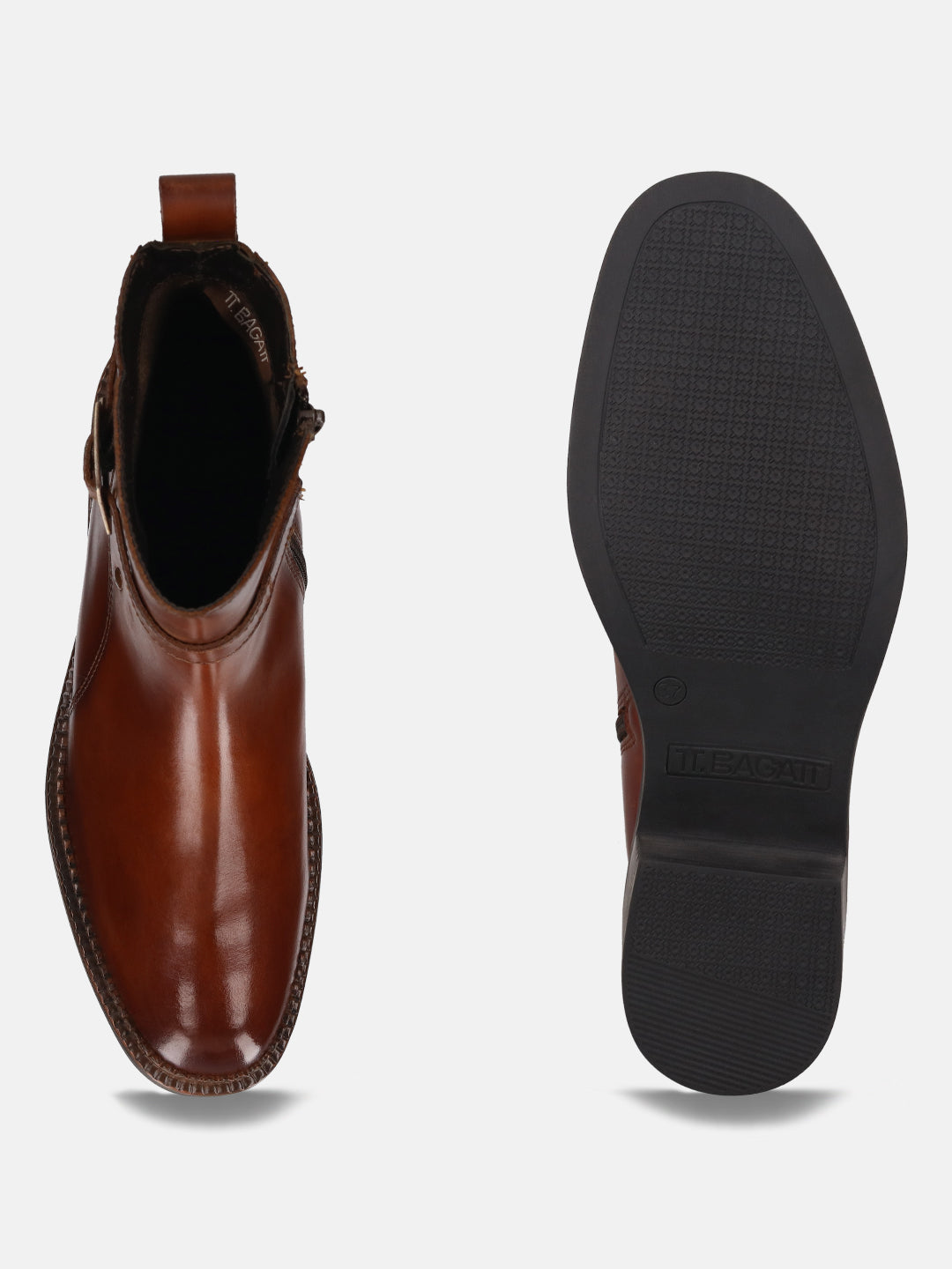 TT.BAGATT Lamia Cognac Premium LeatherAnkle Boots