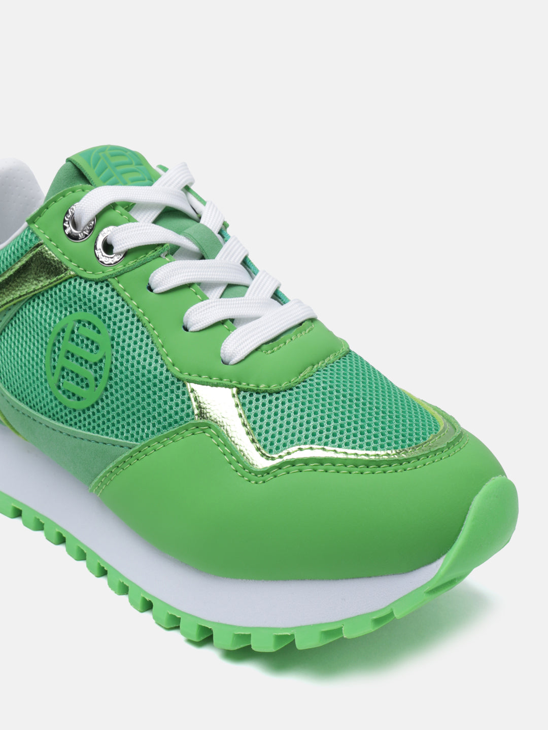 BAGATT Siena Green Mid Top Sneakers