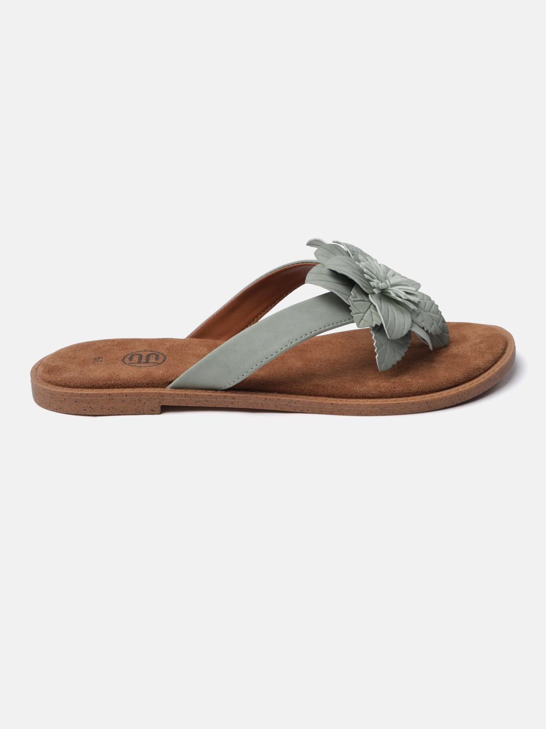 BAGATT Light Green Thongs Sandals