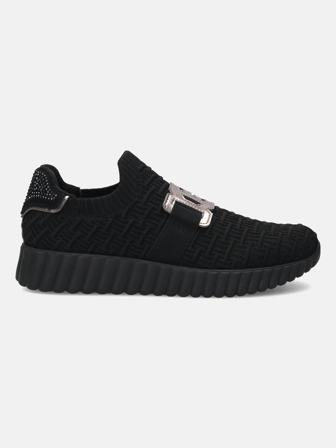 TT.BAGATT Candice Black Slip-On Sneakers