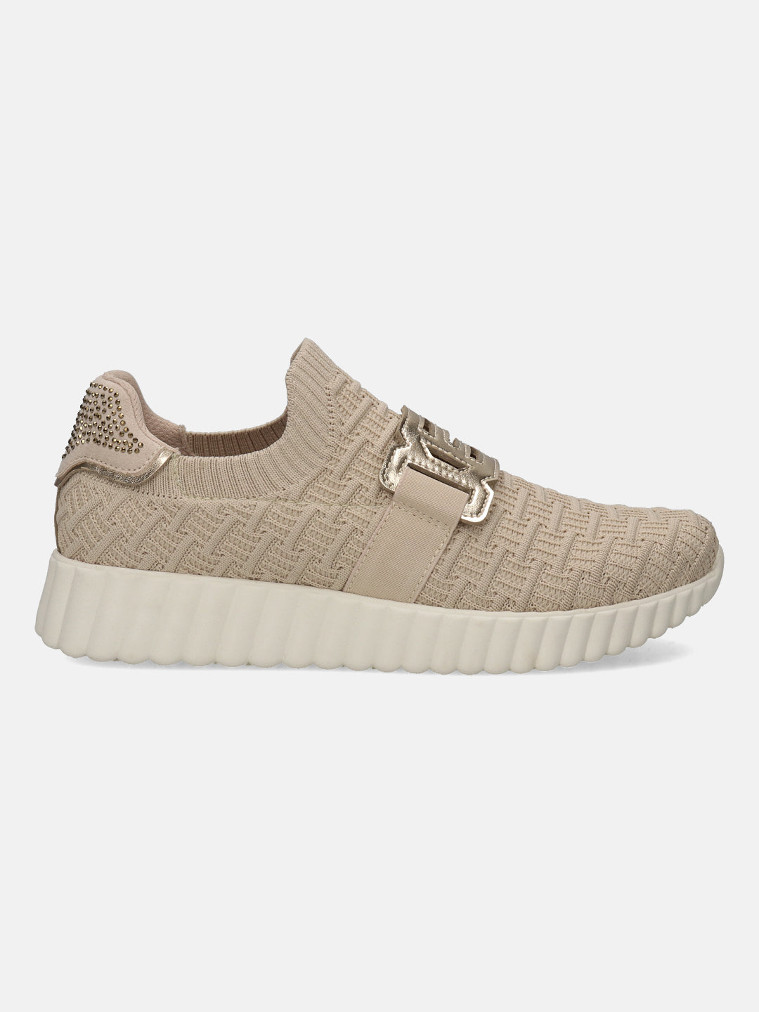TT.BAGATT Candice Beige Slip-On Sneakers