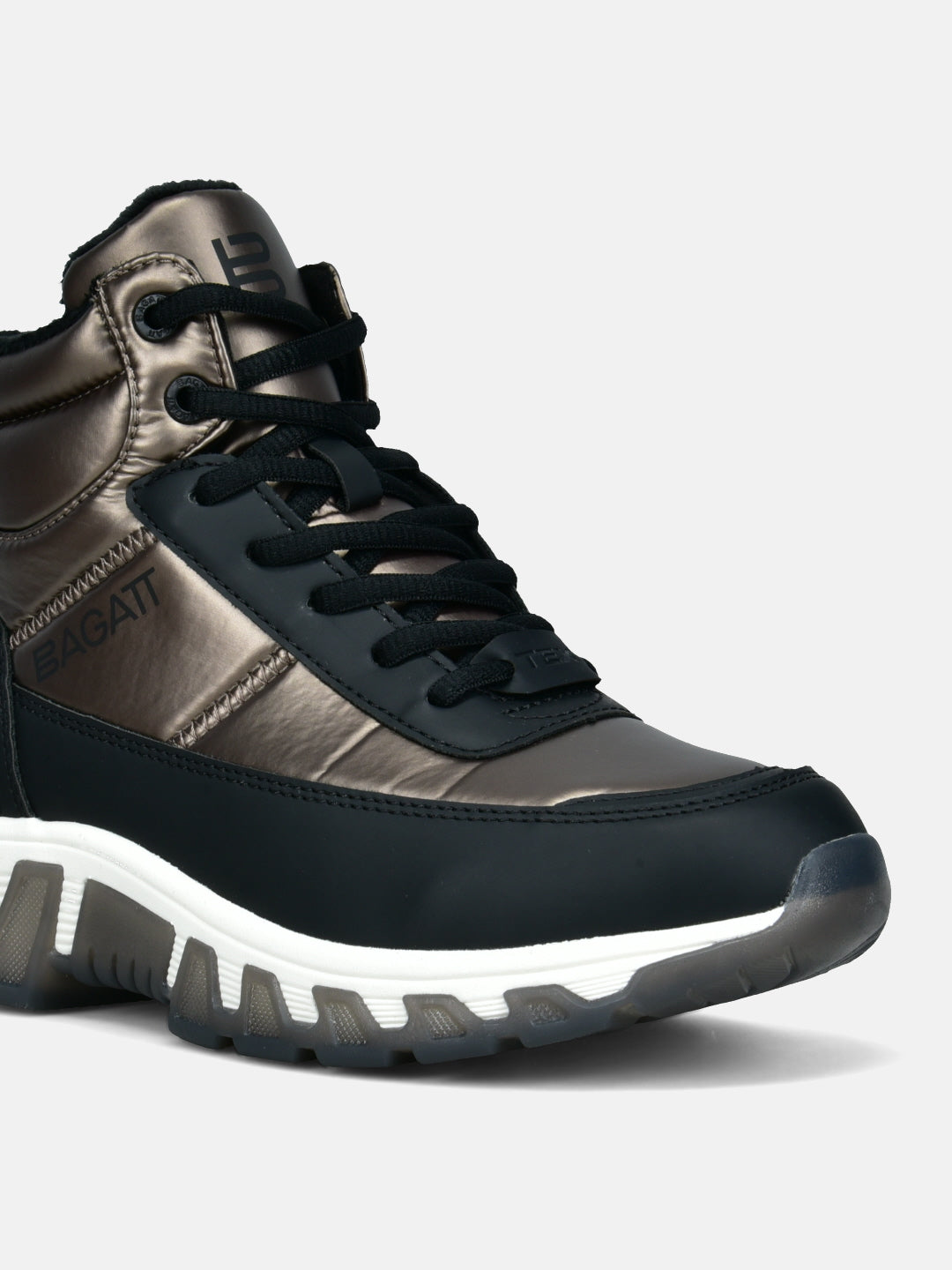 BAGATT Black High Top Sneakers