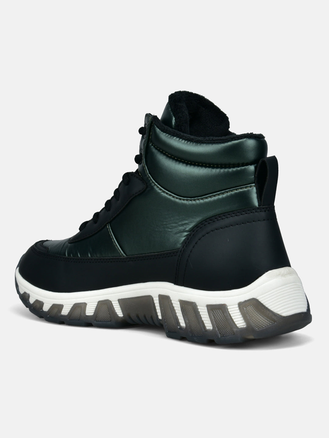 BAGATT Chi TEX Black High Top Sneakers