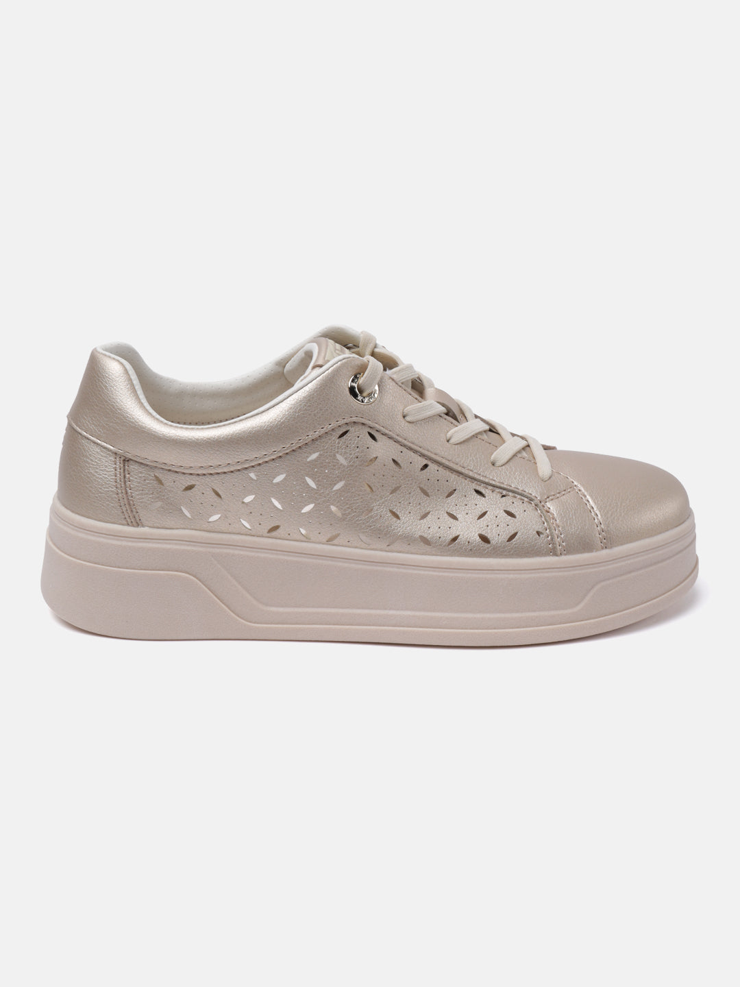 BAGATT Piper Evo Gold Mid Top Sneakers