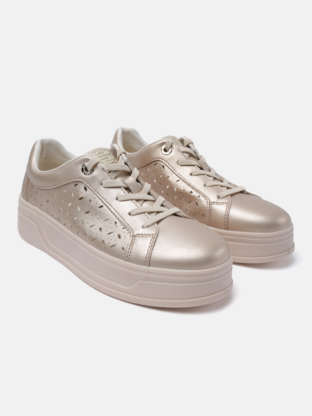 BAGATT Piper Evo Gold Mid Top Sneakers