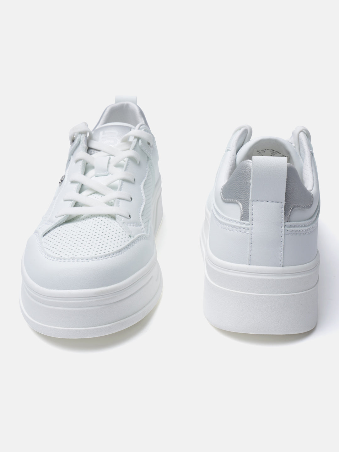 BAGATT Piper Evo White Mid Top Sneakers