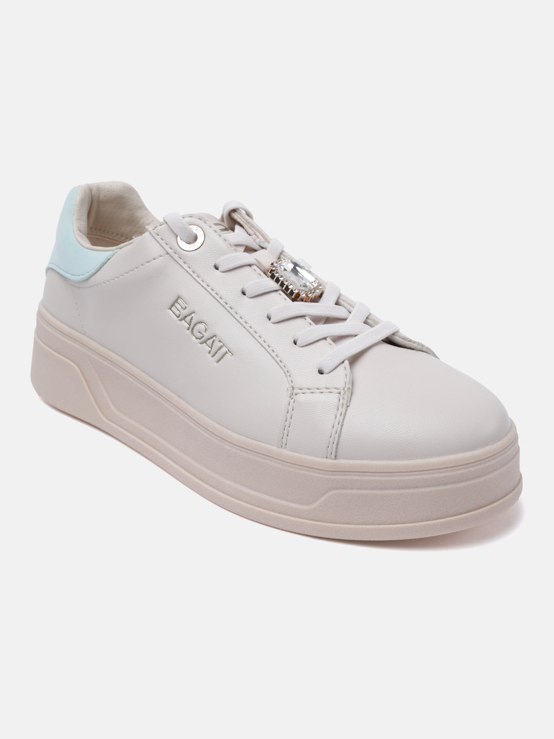 BAGATT Piper Evo Beige Mid Top Sneakers