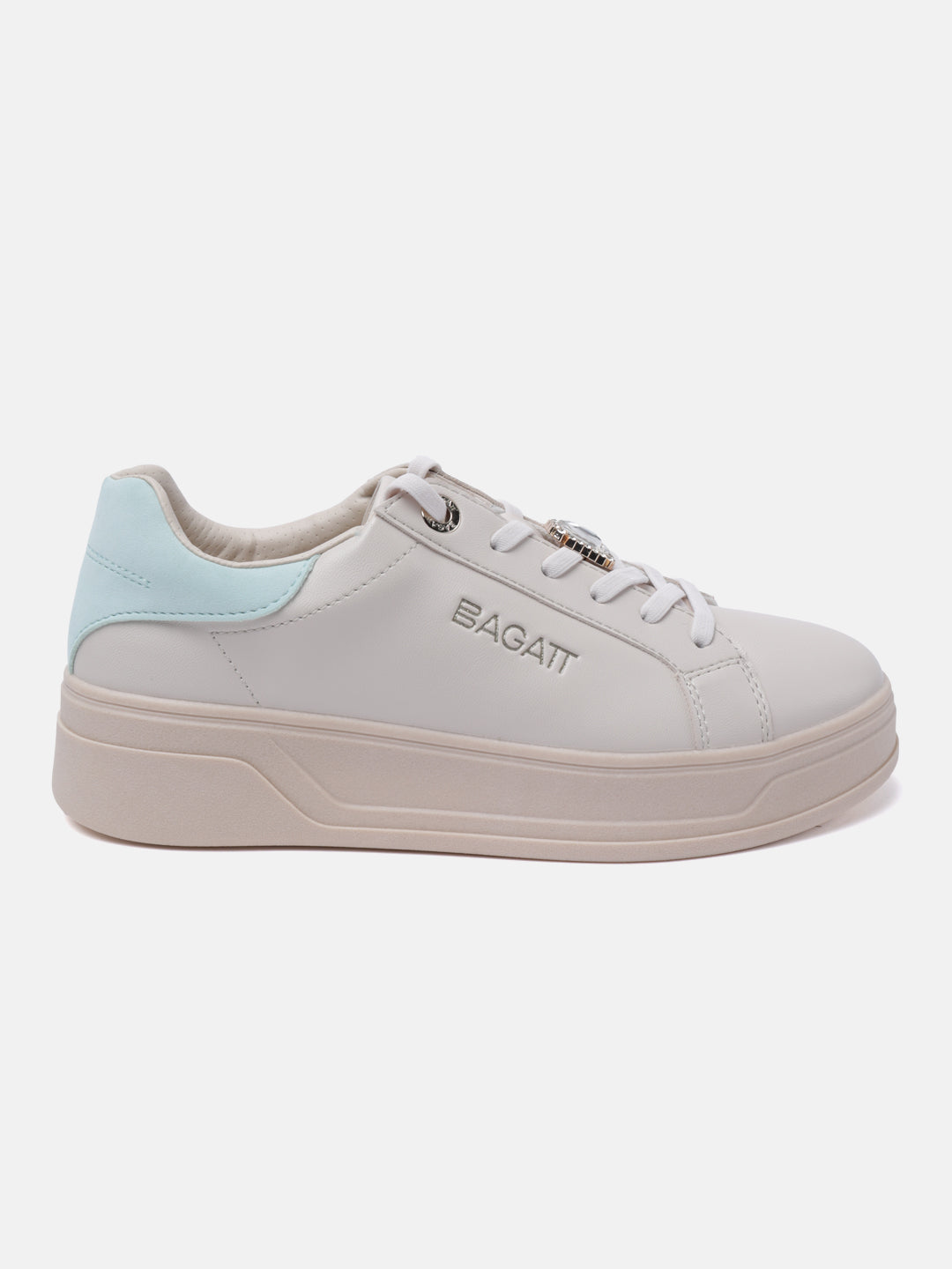 BAGATT Piper Evo Beige Mid Top Sneakers