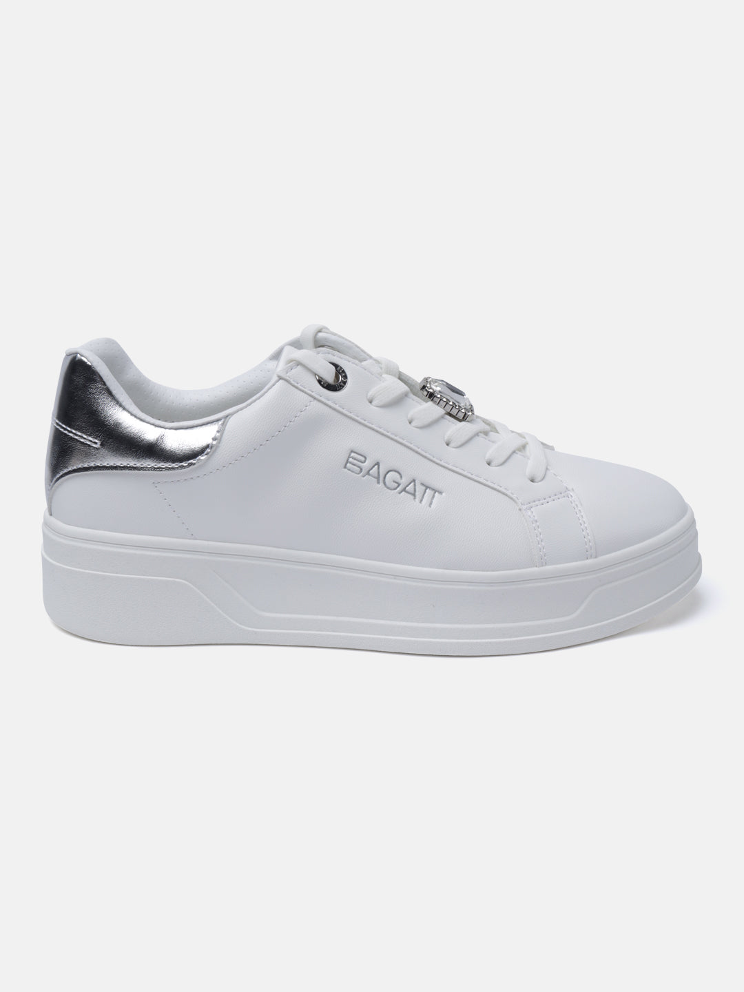 BAGATT Piper Evo White Mid Top Sneakers